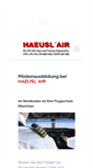Mobile Screenshot of flugausbildung.de